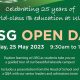 Livestream and Open Day Registration (May 2023)