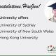 University Offers | Well done, HaeJun ! (June 2023)