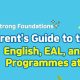 A Parent’s Guide to the English, EAL, and RWI Programmes at UISG (Jan 2024)