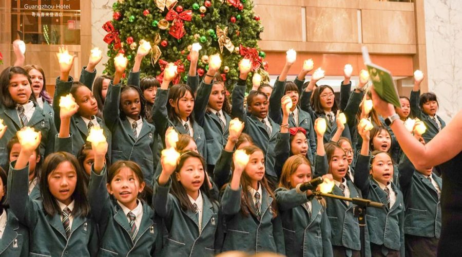 Another successful Tree Lighting Ceremony for a UISG Choir ! (Dec 2023)