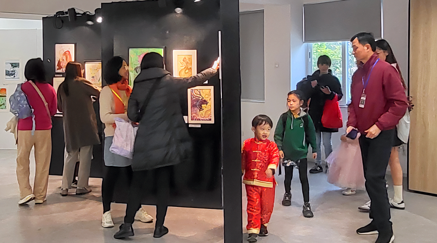 ‘The Year of the Dragon’ Chinese New Year Art Exhibition at UISG (Feb 2024)