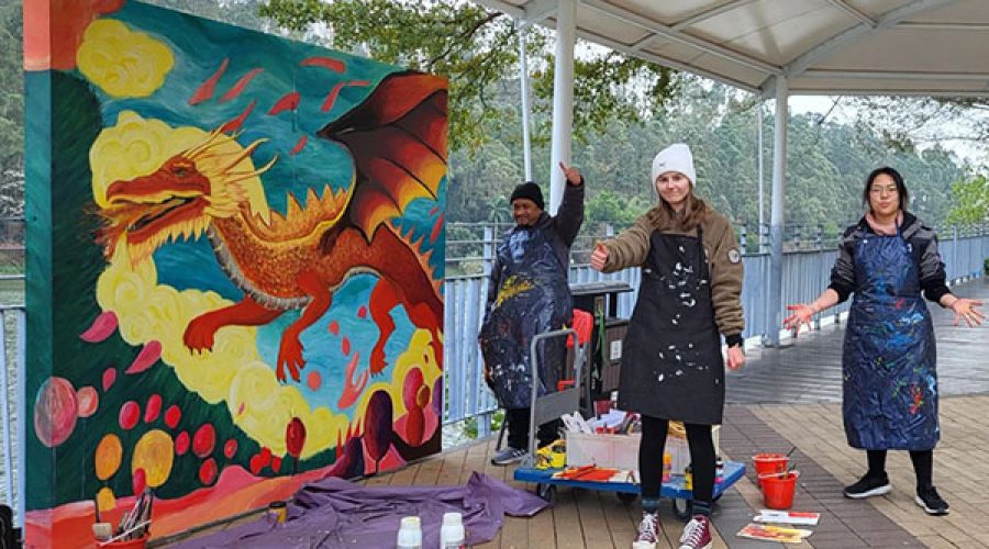 Video and Photos | Mural Service Project (Jan 2024)