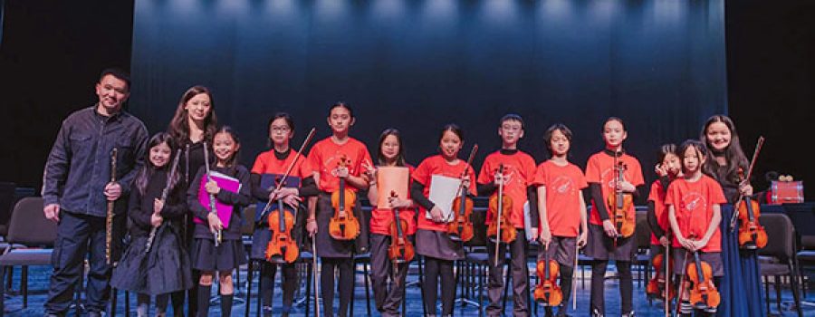 UISG Primary String Orchestra Embraces ISMAG Crash Bang Wallop (March 2024)