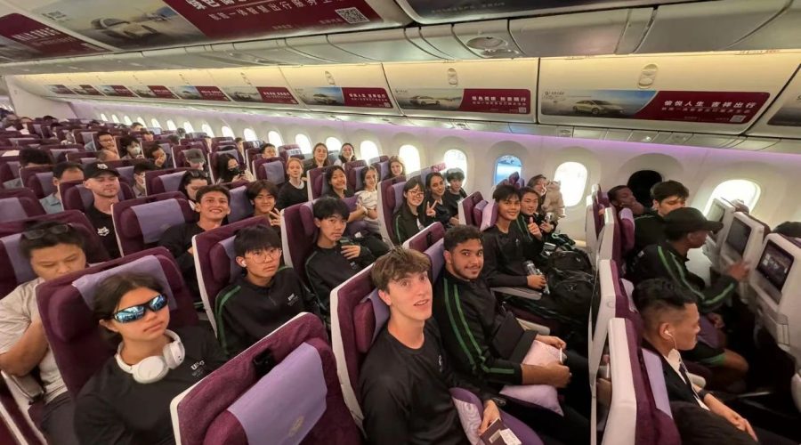 HS Football Teams Off to ACAMIS (Shanghai)