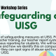 JOIN NOW! | More about Safeguarding at UISG