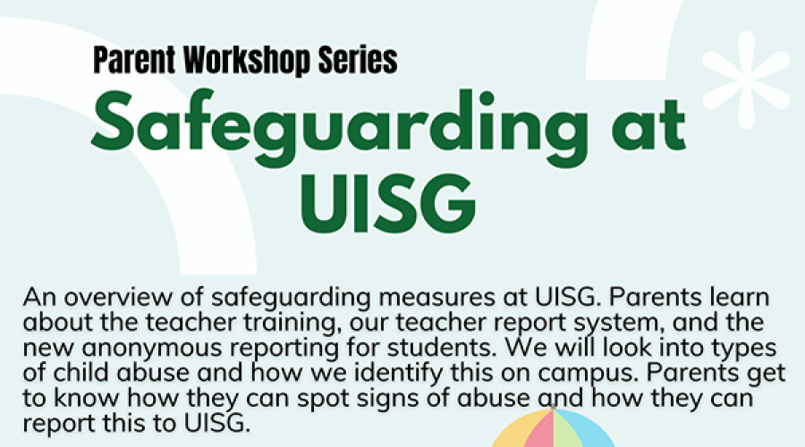 JOIN NOW! | More about Safeguarding at UISG