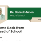 Welcome Back from the Head of School | 校长返校寄语
