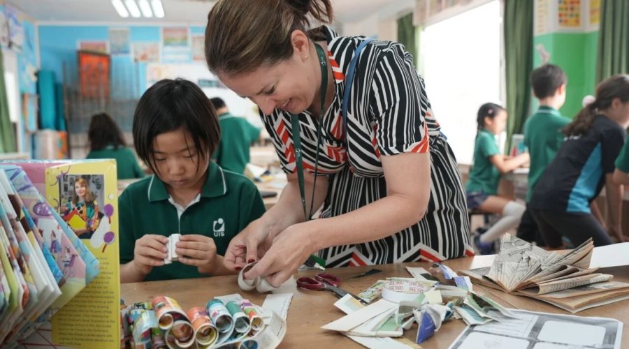 Library Book Sculpture: A PYP Art Exploration | 图书馆里的PYP雕塑艺术课