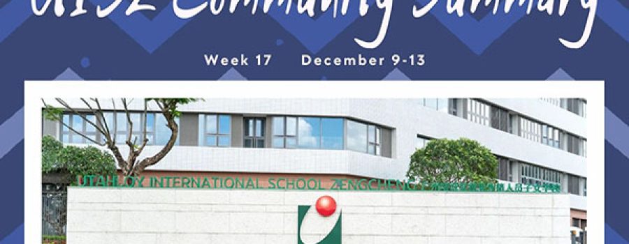 Community Summary丨UISZ 17th weekly summary